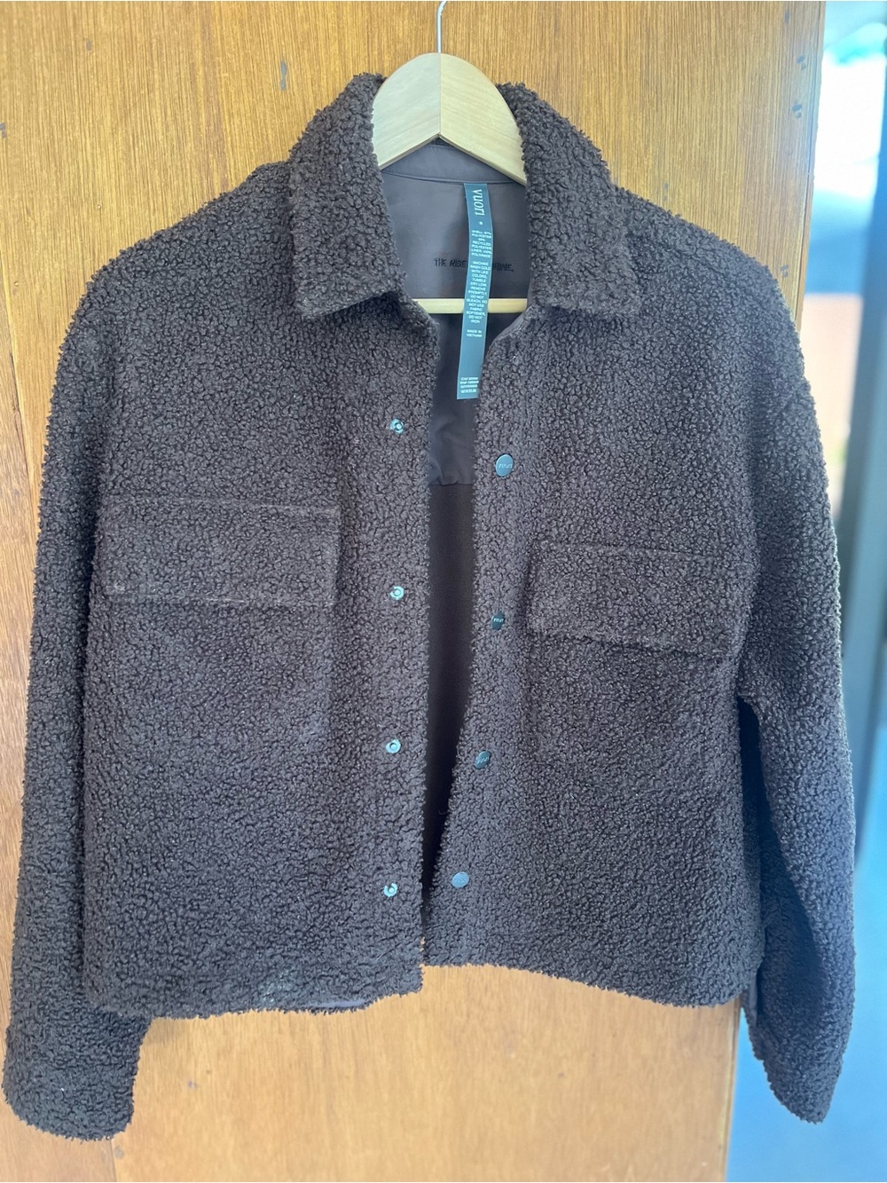 Vuori Women’s Chocolate Brown Sherpa Jacket